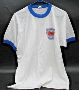 Vintage New Jersey Netze USA Made XL T-SHIRT 50/50 Guter Zustand - Bild 1 von 5