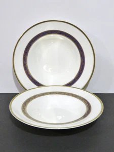 2 Royal Doulton Harlow 8 1/8" Suppenschüsseln mit Rand - Bild 1 von 6