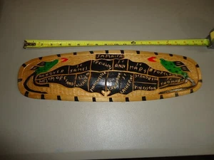 Letrero tallado a mano mapa de la isla de Jamaica madera Tiki Bar vintage placa decoración de playa - Imagen 1 de 6