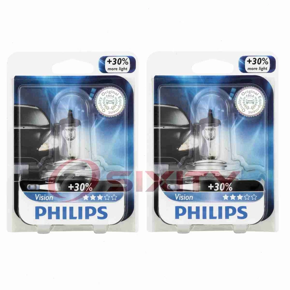 2 peças lâmpadas de faróis Philips feixe alto baixo para FAW F1 2008-2009 elétrico iw - Imagem 1 de 4