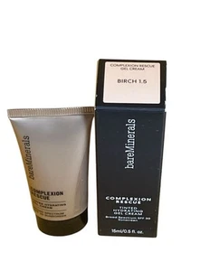 bareMinerals Complexion Rescue BB Cream Birch 1.5 SPF 30 15ml Dewy Finish - Picture 1 of 5