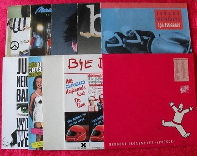 Sammlung DEUTSCHROCK Nina Hagen Spliff Westernhagen 10 LP's Schallplatten Vinyl - Bild 1 von 4