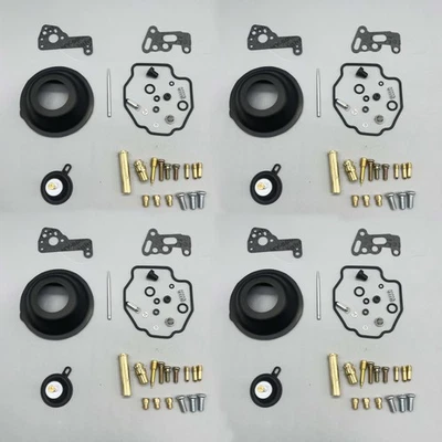 JUEGO 4 para Yamaha Venture XVZ1300 1987-1988 Kit Reparación Carburador Diafragma Foto 1 de 4