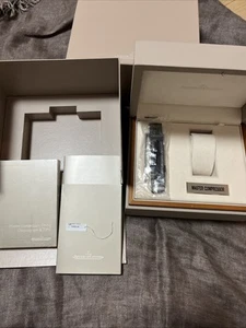 Large Jaeger LeCoultre JLC MASTER COMPRESSOR Watch Box & Manual & 22mm Band - Picture 1 of 23