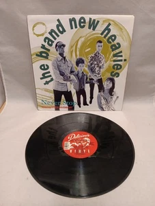 The Brand New Heavies N'dea Davenport Never Stop Vinyl LP Record Delicious Vinyl - Foto 1 di 13