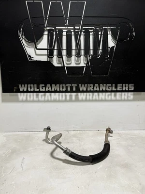 2.4L 2005 Jeep Wrangler A/C Dryer to Compressor Discharge Hose OEM QH 2SS - Image 1 of 4