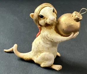 Neil Eyre Designs Limited Edition (#3) ~ Ornament Mouse in Red Hat - Picture 1 of 9