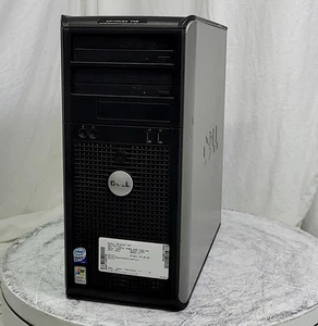 DELL OPTIPLEX 745 DCSM Desktop INTEL CORE2 6400 2.1GHz 2GB SEE NOTES - Picture 1 of 5