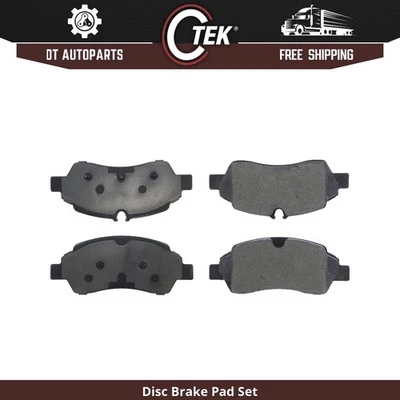 Para Ford Transit-350 HD 2015-2019 | Pastillas de freno de disco traseras centradas | Semimetálicas Foto 1 de 4