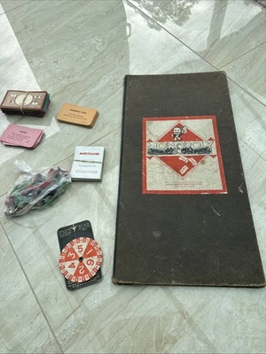 Antique Monopoly Board Game - Image 1 of 4
