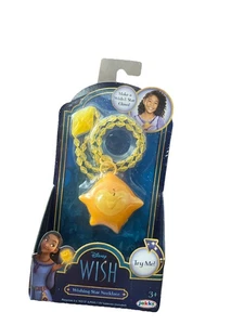 Disney Wish Wunschstern Halskette Neu im Paket!  Make A Wish & Star Glows! - Bild 1 von 3