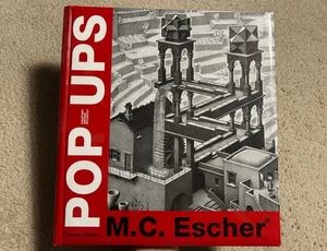 M. C. Escher Pop-Ups POP-UP BOOK Watson McCarthy, Courtney (Works Great!) - Foto 1 di 12