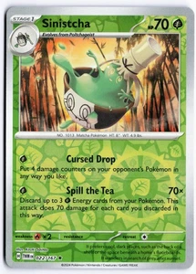 Sinistcha Reverse Holo SV06: Twilight Masquerade 022/167 NM - Bild 1 von 2