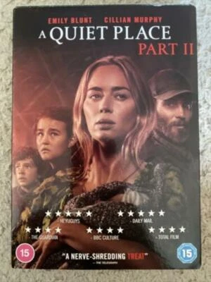 A Quiet Place Part II Emily Blunt 2021 DVD Top-quality Free UK shipping - Image 1 of 4