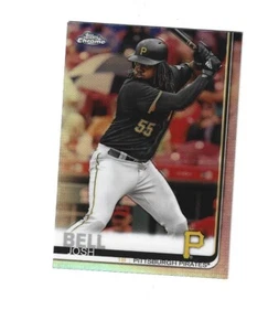 2019 Topps Chrome Refractors #162 Josh Bell PITTSBURGH PIRATES - Foto 1 di 1
