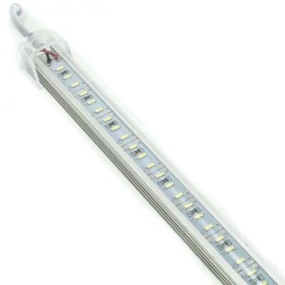 BARRA LUMINOSA STRISCIA 144 LED 1M ALLUMINIO RIGIDO 12V SOTTOPENSILE LUCE FREDDA - Immagine 1 di 4