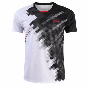 New Li-Ning Men's sports Tops tennis/badminton Clothes T Shirts - Picture 1 of 15