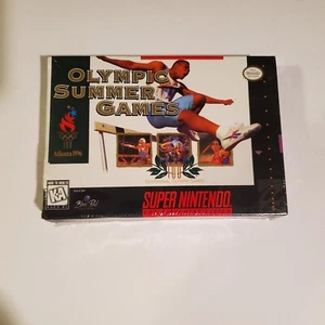 Olympic Summer Games (Super Nintendo SNES, 1996) ☆ SEALED ☆ Brand New ☆ - Picture 1 of 19
