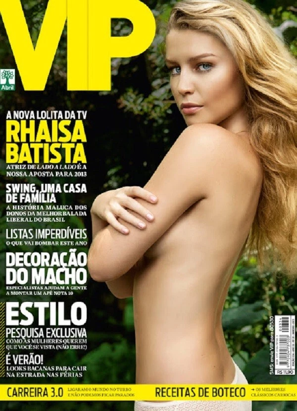 VIP MAGAZINE BRAZIL # 334 -RHAISA BATISTA - JAN 2013 - EXC NM- PLAYBOY MAXIM - Image 1 of 1