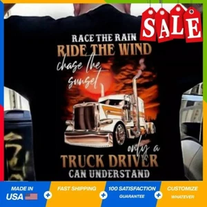 Trucker Things Unisex T-Shirt Vintage Gift Tee - Picture 1 of 6