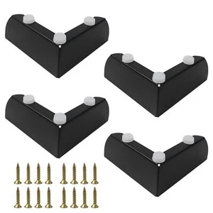 4PCS 2Inch Black Metal Furniture Legs Modern Sofa Legs Dresser Legs Cabinet L... - Picture 1 of 6