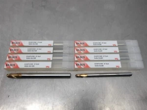 Lot of 8 NEW! YG Carbide Ball Nose 2F Endmills NX-5070 (4) 8mm (4) 6mm - Picture 1 of 3