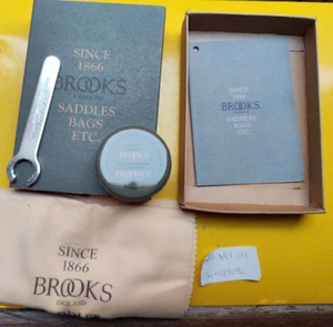 NOS BROOKS PROOFIDE GREASE SADDLE KIT BMK 001 KIT MANUTENZIONE BICI BROOKS - Picture 1 of 12