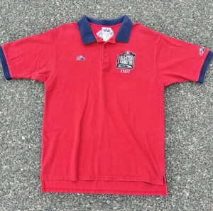 Vintage Boston Red Sox 1999 Fenway Park MLB All Star Game Staff Polo Shirt Large - Picture 1 of 8