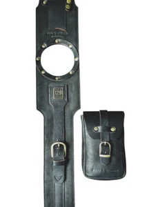 **UK Stock** Royal Enfield Continental 650 Tank Strap Belt - Black - Picture 1 of 9