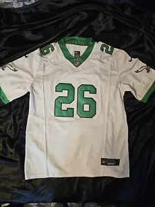 Nike Herren Saquon Barkley Philadelphia Eagles Kelly Green Vapor FUSE Trikot NEU XL - Bild 1 von 10