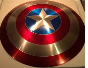 Captain America Shield Marvel Legends 75th Anniversary Avengers Alloy Metal 1:1 - Picture 1 of 9
