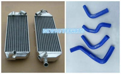 Blue Aluminum Radiator + Hose For 2002-2007 SUZUKI DRZ400E DRZ400 MODEL K2/K3/K4 - Image 1 of 4