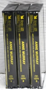 ANNE MURRAY "Her Greatest Hits And Finest Performances" 3 Cassette Set - Picture 1 of 10