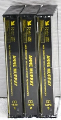 ANNE MURRAY "Her Greatest Hits And Finest Performances" 3 Cassette Set  Foto 1 de 4