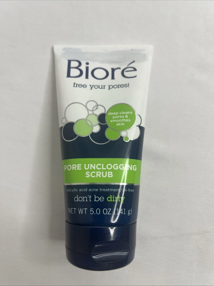 Bioré Pore Unclogging Scrub, 2% Salicylic Acid, Oil-Free, Penetrates Pores, 5 oz - Image 1 of 3