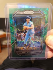 2023 Panini Prizm Bert Blyleven Green Scope#18 /75 Twins- HOF