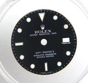 Originale Rolex GMT-Master II 16710 16760 quadrante nero lucido orologio uomo MADE IN SVIZZERA - Foto 1 di 4