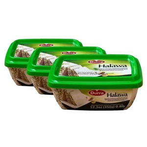 3 × 350g Durra Halawa mit Pistazien –Süße Sesampaste mit Tahina - Bild 1 von 6