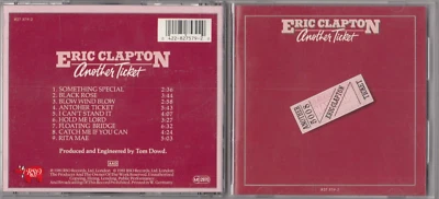Eric Clapton - Another Ticket CD EARLY W.GERMANY PRESS 827579-2 Foto 1 de 4