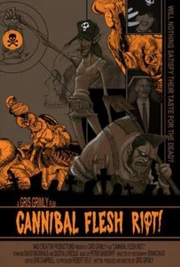 GRIS GRIMLY CANNIBAL FLESH RIOT! LIMITED EDITION 2-DISC DVD FILM - Imagen 1 de 1