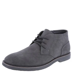 GENUINE DEXTER COMFORT SIZE 14 BLACK BROWN GRAY CORBIN CHUKKA BOOTS MEMORY FOAM - Picture 1 of 29