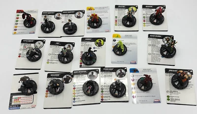 Marvel Heroclix Lote de 17 cartas - Spider-Man Wolverine Iron Man Foto 1 de 4