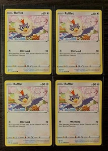 4x Rufflet 136/203 Pokemon card Evolving Skies common NM - Picture 1 of 1