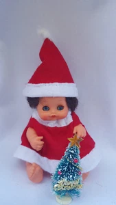 Bambola mini Furga vintage doll Cacio christmas gadget idea regalo Babbo Natale - Foto 1 di 9