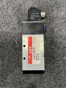 INGERSOLL-RAND ARO M213SS-120-A Elettrovalvola a 4 vie 2 posizioni, 3/8" NPT/120V - Foto 1 di 14