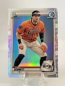 Bowman Draft 2020 refractor cromado Casey Schmitt #BD-129 - Imagen 1 de 2