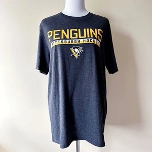 Pittsburgh Penguins T-Shirt Herren Größe Large NHL Hockey Champion Tee Fan Geschenk - Bild 1 von 7