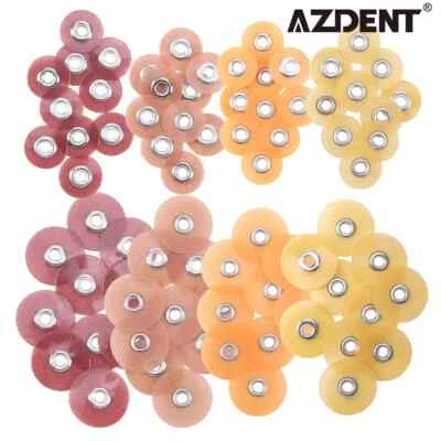 50 Discos Dentales Soflex Grueso Medio Fino Compuesto Acabado Pulido Foto 1 de 4