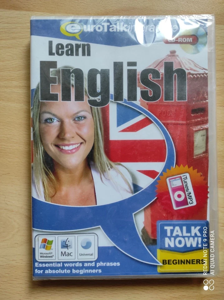Eurotalk Interactive,  Learn English, CD-ROM, Talk Now! Beginners - Bild 1 von 2