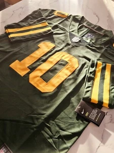 Jordan Love #10 Green 1950s Alternate Green Bay Packers Stitched 2XL Jersey - Bild 1 von 8